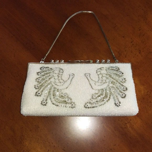 Vintage Beaded Clutch Purse - Picture 3 of 6